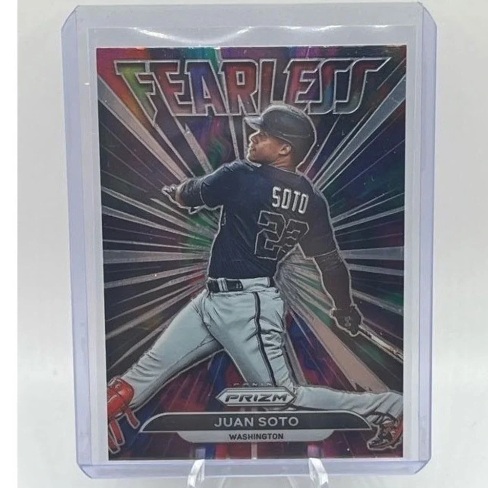 Juan Soto Fearless Prizm 2022 Panini Prizm FL-11 MLB Washington Nationals
